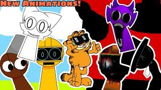 Sprunki but SPRUNKI PYRAMIXED REGRETFUL has the Animations??