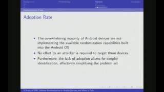 Jeremy Martin - A Study of MAC Address Randomization in Mobile Devices and When it Fails