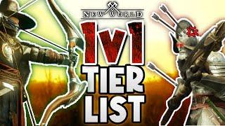 New World Weapon Tier List: 1v1 ️ Duel! - In-Depth Weapon Breakdown