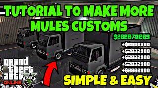 *SOLO* HOW TO MAKE MORE MULE CUSTOMS FOR CAR DUPLICATION GLITCH | GTA 5 ONLINE | (TUTORIAL) 1.70!