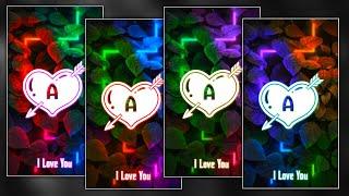 Heart Name Art Video Editing In Alight Motion - Alight Motion Text Effect - Tutorial Alight Motion