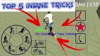 BMX FE3D | TOP 5 INSANE TRICKS