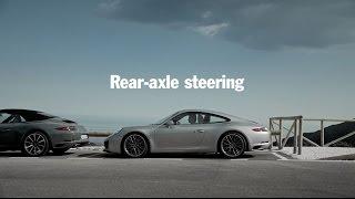 The new Porsche 911 Carrera – Rear-axle steering