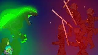 DRAGO DOMINION: Drago vs Mercenaries (Old) part 1 animation - Drago Monsterverse