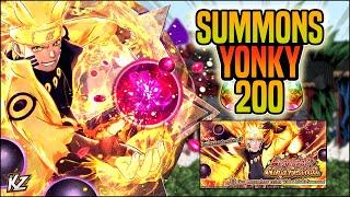 EASY! | 200 PEARLS SUMMONS FT. Yonky | Legendary Ninja Festival | Naruto Blazing