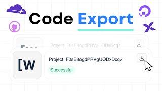 Code Export in Wized! (Get all your Source Code!)