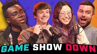 Karl Jacobs, Ben Starr, and Stella Face-Off in Video Game Trivia - Game Showdown