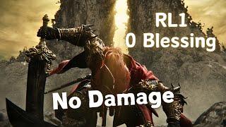 Elden Ring DLC - Promised Consort Radahn [RL1, 0 Blessing] No Damage