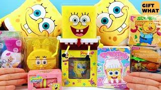 Popular ASMR Spongebob Squarepants Collection Relaxing Unboxing 【 GiftWhat 】