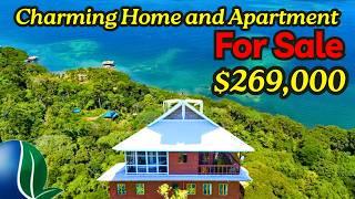  Relocate to Panama with this Charming Island Home & Apartment in Bocas del Toro – $269K