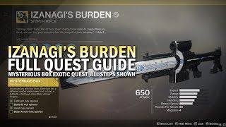 Izanagi's Burden Exotic Quest Full Guide (Mysterious Box Exotic Quest)