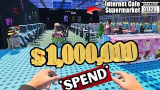 *SPEND* $10,00,000 My Internet Cafe & Supermarket Simulator Bangla #3