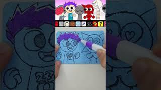 Drawing The Sprunki Thanos Squid Game & Wyrum ️  #squidgame #sprunki #drawing