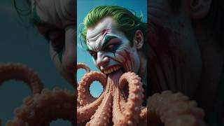 Transformation into Octopus | Spiderman vs Sonic vs Deadpool #spiderman #joker #sonic #marvel