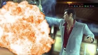 kiryu kazuma punching tiger explosion (it's real, it happened. NOT CLICKBAIT)
