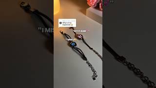 Connected you forever!!!#shorts #couple #bracelet #love #longdistance