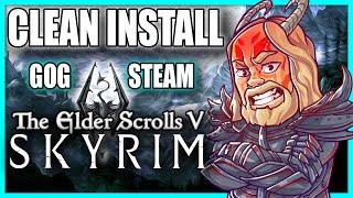 How to Clean Install Skyrim Anniversary Edition Mods (2024)