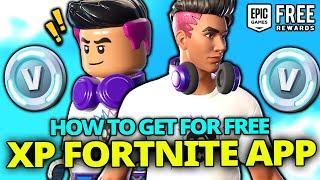 How to EASILY Earn XP in the Fortnite App on iOS (in the EU) or Android (Globally) for Free Skin!!!