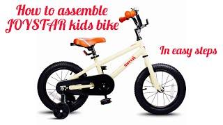 JOYSTAR kids bike assembly