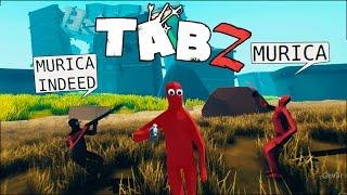 "Murica" TABZ BEST Sniper Rifle & FUNNY Moments (Totally Accurate Battle Zombielator)