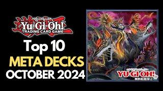 TOP 10 DECKS POST RAGE OF THE ABYSS - TCG - OCTOBER 2024