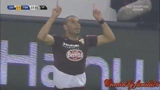 Juventus-Torino 2-1 (rig. Vidal, Bruno Peres, Pirlo) del 30/11/2014, super gol Bruno Peres