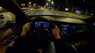 2018 VOLVO XC90 2.0 Turbo AT 249 HP | POV Night Drive | Acceleration 0-100 | Review
