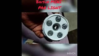 Baisun MINI PAR LIGHT #audiosystem #lightroom #lightroomediting#lightff #wedding #decoration #decor