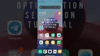 Find MIUI OPTIMISATION [MIUI 12] step-by step (Redmi Note 10) [Tutorial]