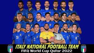 Italy National Football Team World Cup Qatar 2022