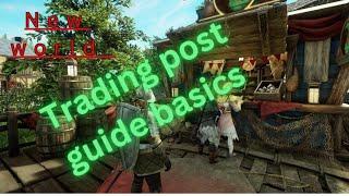 Mastering The Trading Post: A Beginner's Journey In The New World