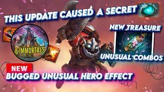 The Spring Dota Patch Triggered This New Bugged Unusual... 6 New Immortals - New Heroes' Hoard Info