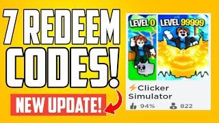 Clicker Simulator CODES 2024 - EVERY WORKING CODES | ALL ROBLOX CODES