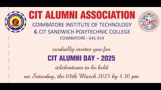 "CIT ALUMNI DAY  - 2025" - 08.03.2025 - 4.30 p,m,