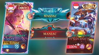 WTF  INTENSE MATCH| TOP SUPREME KAGURA | KAGURA MOBILE LEGEND