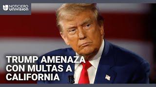 La polémica amenaza de Trump a California tras la victoria de una atleta trans en varios campeonatos