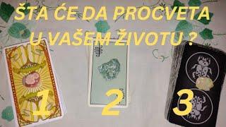 ŠTA ĆE DA PROCVETA U VAŠEM ŽIVOTU?  IZABERI KARTU - TAROT