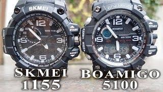 Skmei 1155 vs Boamigo F5100 comparison/review