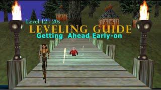 Everquest P99 - Preparing for adventure! Necro Level 12-29 Leveling Guide and Getting Ahead Early