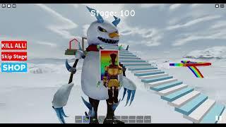 ковер самолет Roblox winter obby