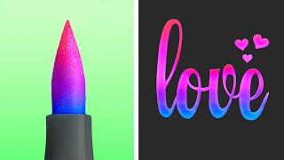 Creative Drawing Tricks and Hacks / Cool and Funny DIY Art Hacks