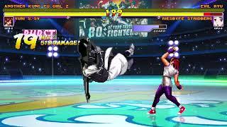 [Mugen GAME] Yuri SV & Another Kun Fu Girl Z VS Riesbyfe Stridberg & Evil Ryu