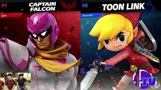 Sharquarium #1 Losers Round 5 - Marvelous Marco (Toon Link) Vs. Andrik (Captain Falcon)