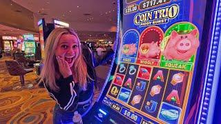 How To GUARANTEE A Slot Machine BONUS FEATURE!