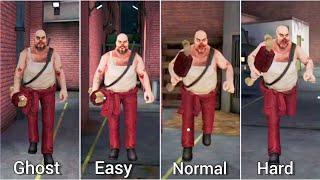 Mr Meat 2 Ghost Vs Easy Vs Normal Vs Hard Running Style