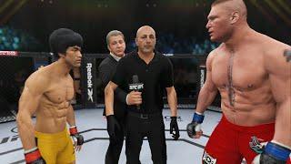 UFC 4 Bruce Lee VS Brock Lesnar #shorts