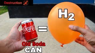 How to make Flying balloons at home / Homemade hydrogen gas balloons /