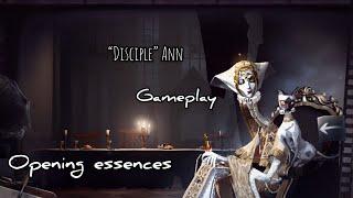 Identity V | Opening Essences + New Hunter “Disciple” Ann Gameplay [First Match]