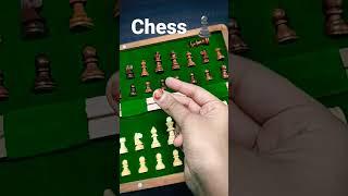 New wooden magnetic folding Chess Board (10×10 Inches)