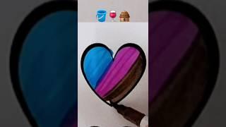 Satisfying creative art🪣 #trending #art #coloring #youtubeshorts #satisfying #shorts